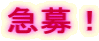 急募!